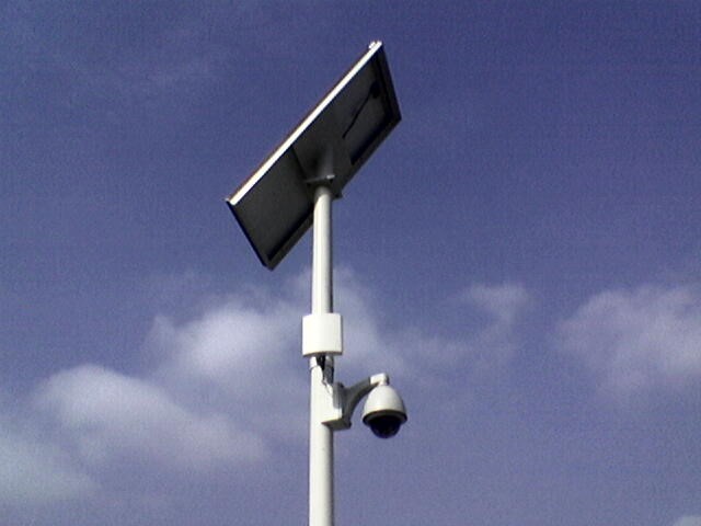太阳能供电监控系统图片